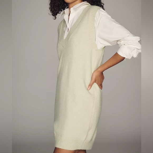 Sunday in Brooklyn Sweater Vest Mini Dress - Picture 3 of 4